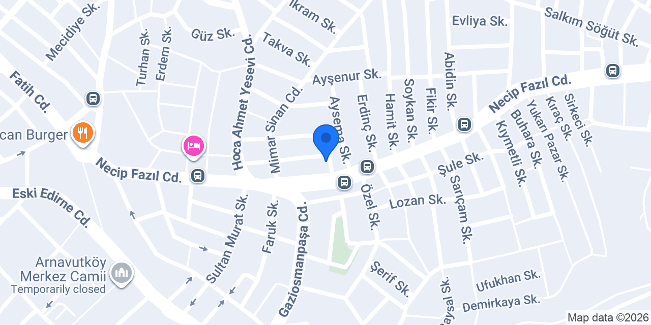 ARNAVUTKÖY ERGÜL TERZİ konumu