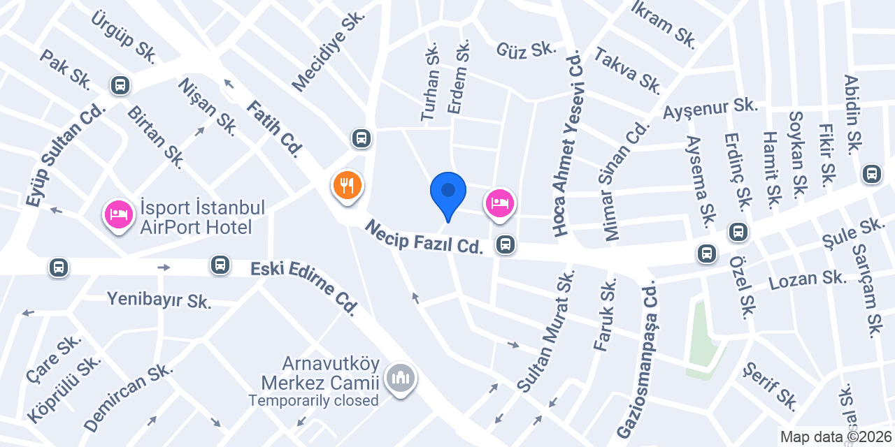 Arnavutköy Ambalaj konumu