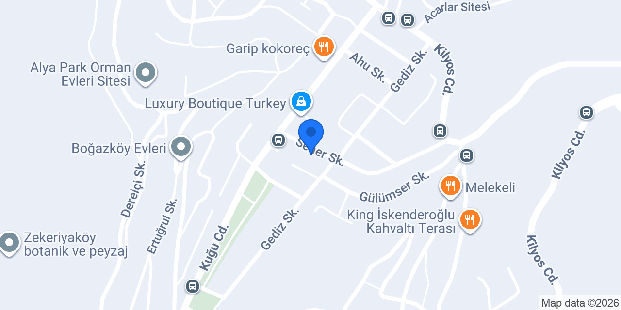 Sarıyer Preschool konumu