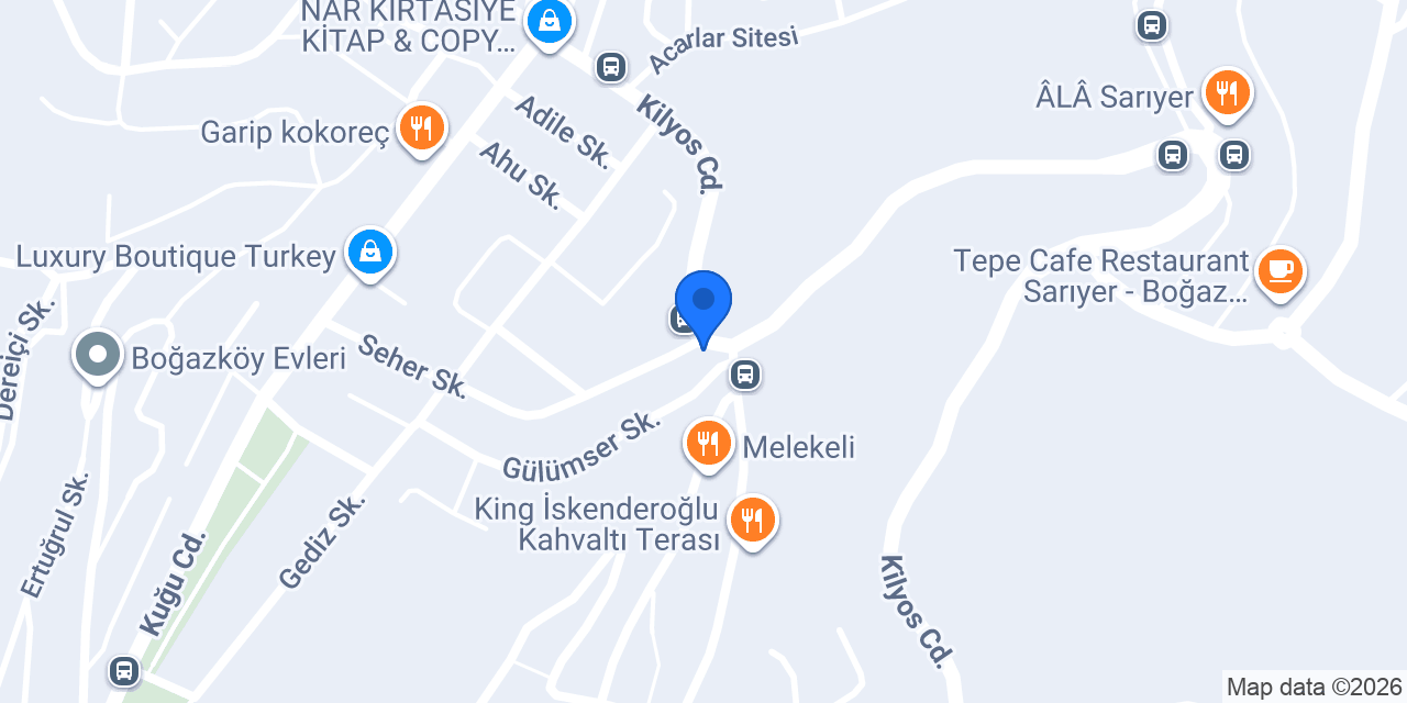 ZEKERİYAKÖY ÇİÇEK konumu