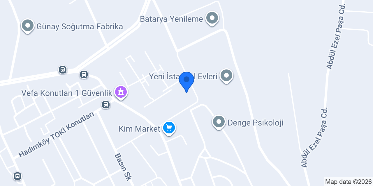 VEFA Aile Sağlık Merkezi konumu