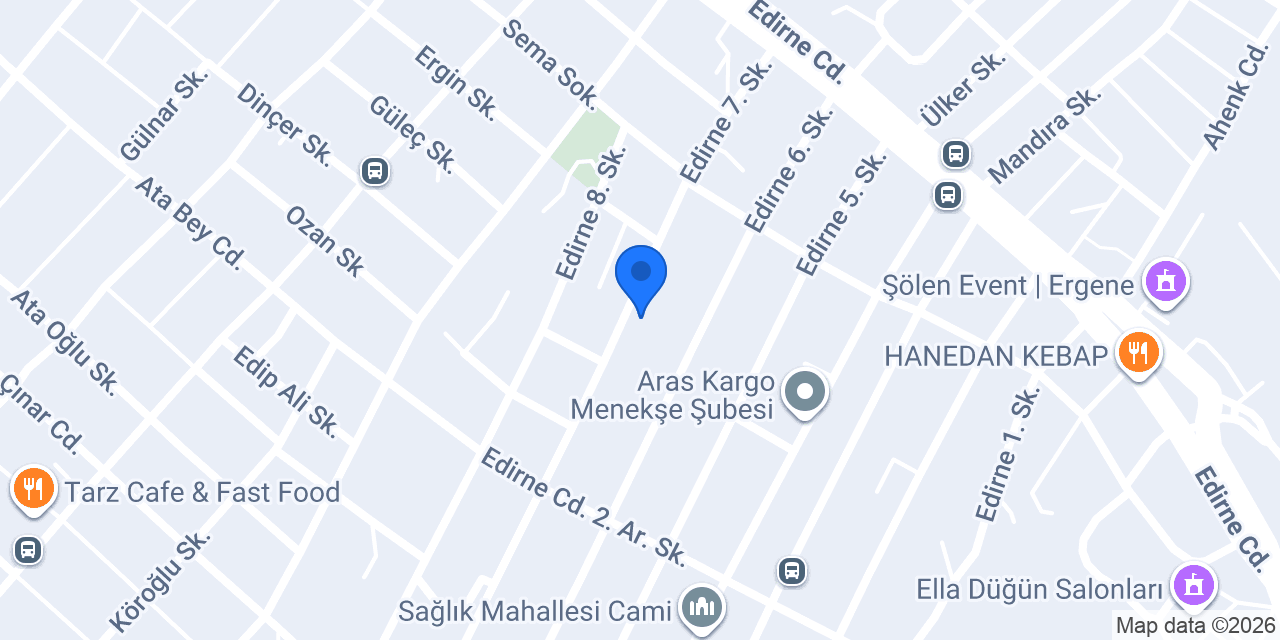 YEŞİLL konumu