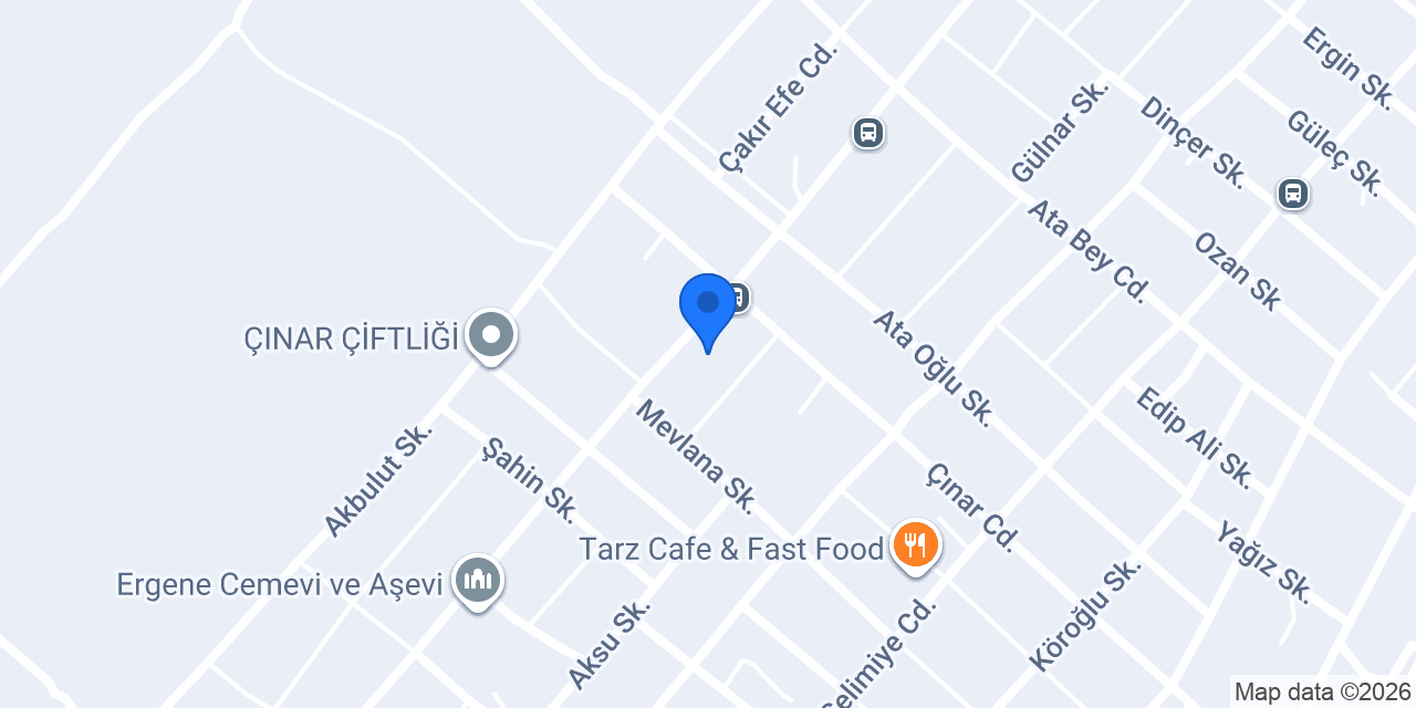 Özel Ergene Atlıkarınca Anaokulu konumu