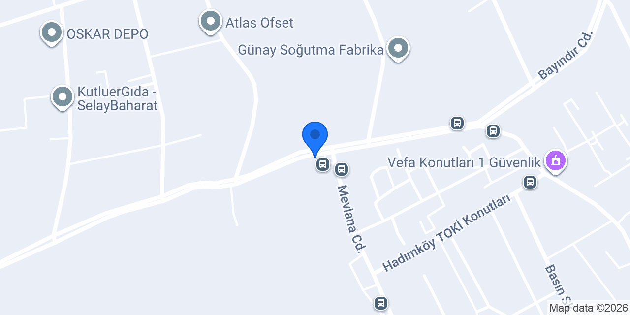 DURAK BUFE konumu