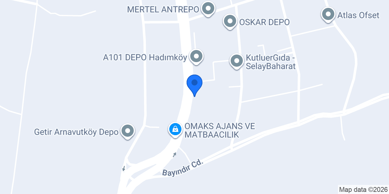 BERK PROKİMYA konumu