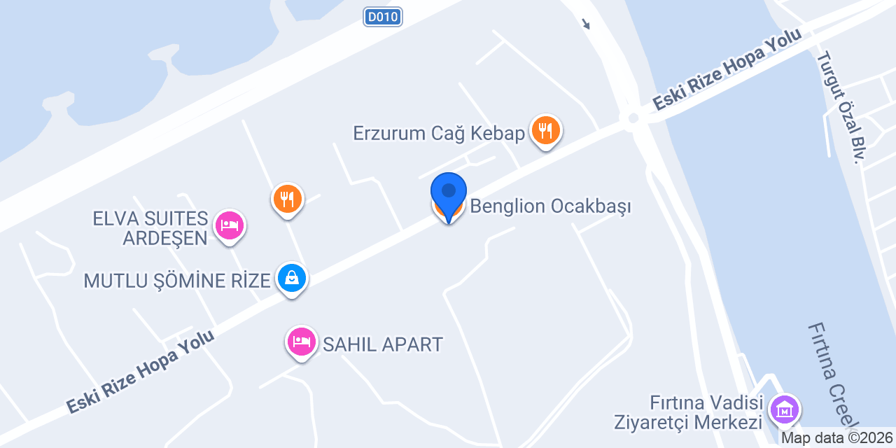Benglion Ocakbaşı konumu
