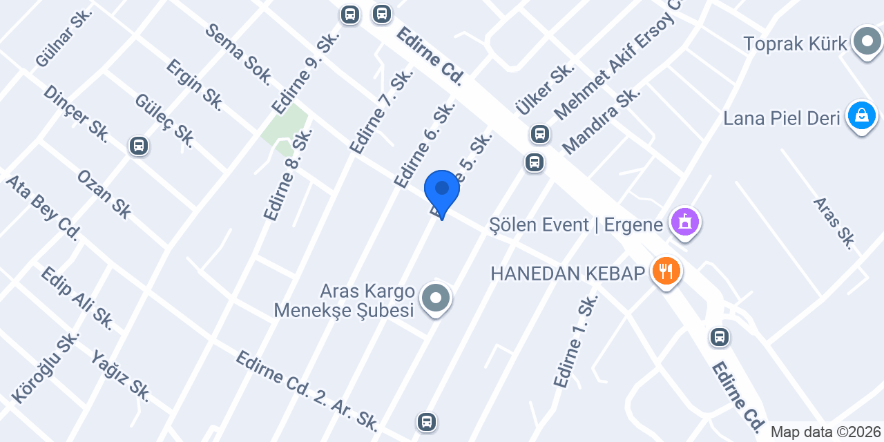 Öz Trak Yapı Malzemeleri konumu