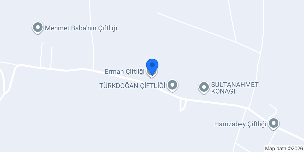 Erman Çiftliği konumu