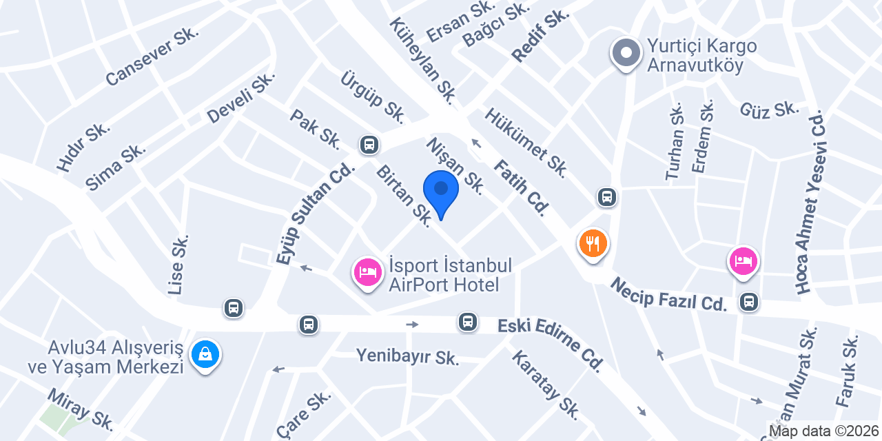 ARNAVUTKÖY SPOT konumu