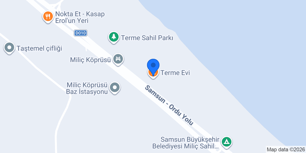 Terme Evi konumu