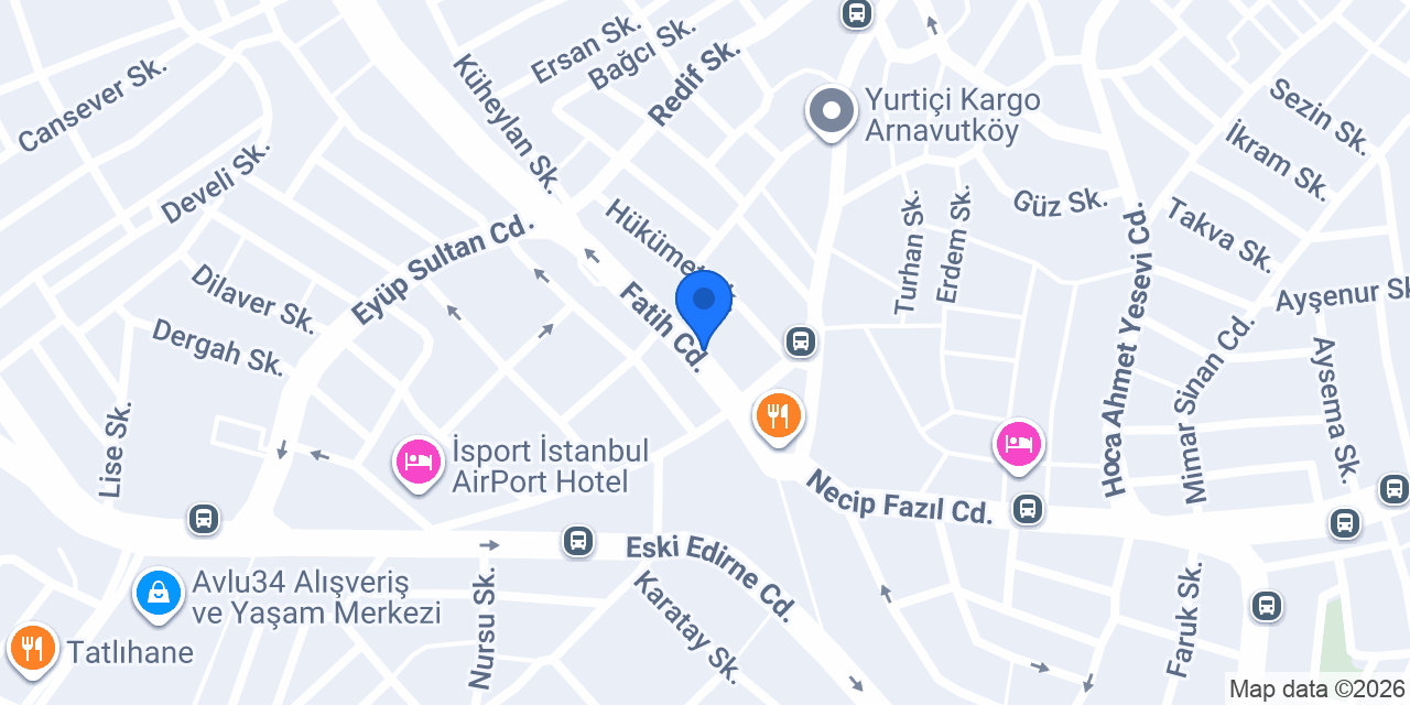 İtibarlı Et konumu