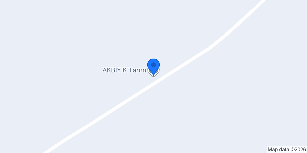 AKBIYIK Tarım konumu