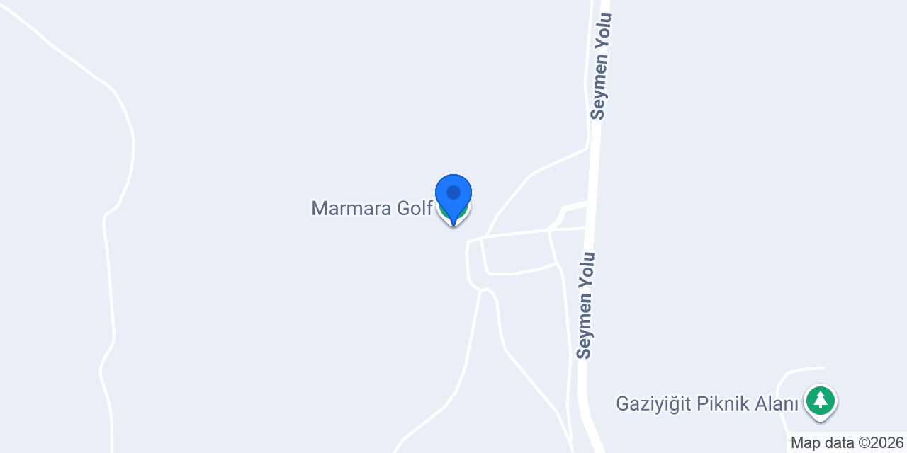 Marmara Golf konumu