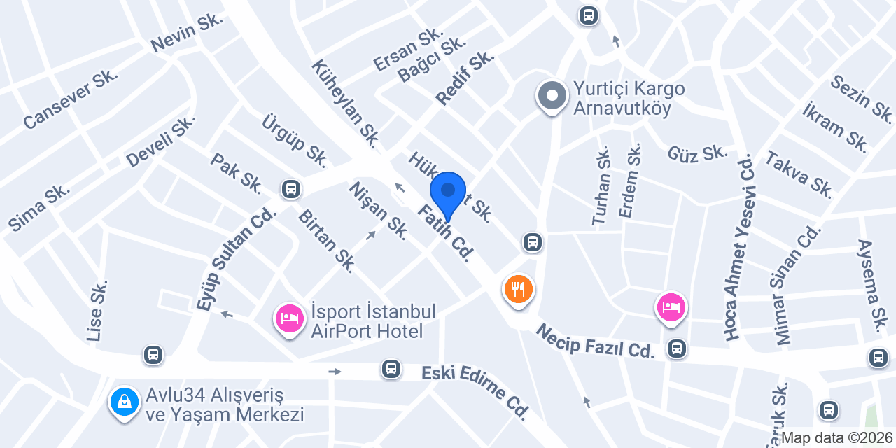 DÜRÜMCÜ BÜLENT USTA konumu