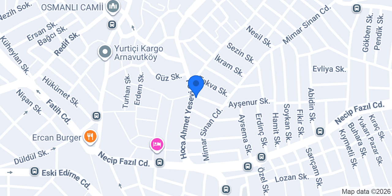 Balıkçı Samet Arnavutköy konumu