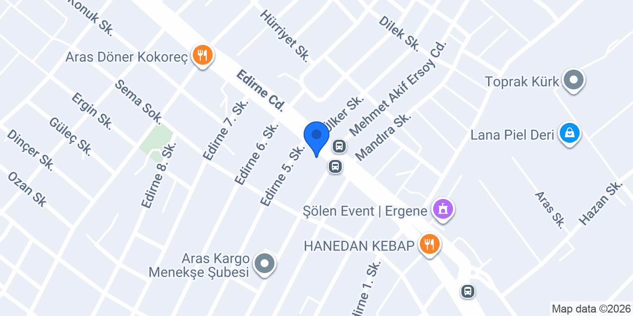 Gözlükçü Göz Optik konumu