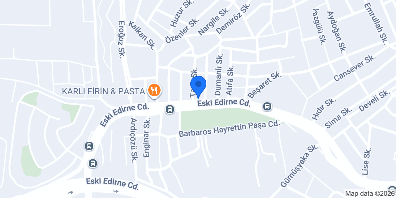 Ekinova Ekmek Fırını konumu