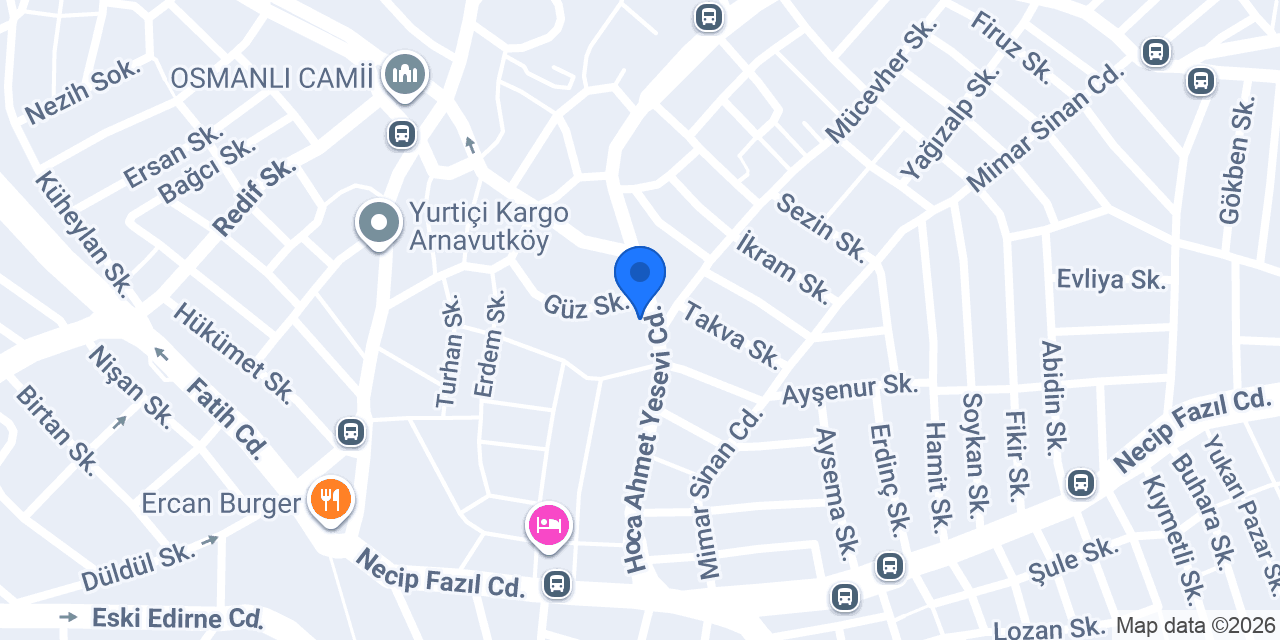 Neva mobilya aksesuarları konumu