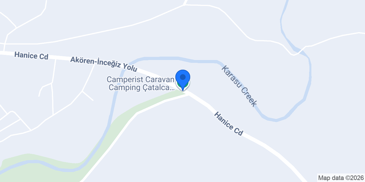 Camperist Caravan Camping Çatalca(Karavan Kampı) konumu