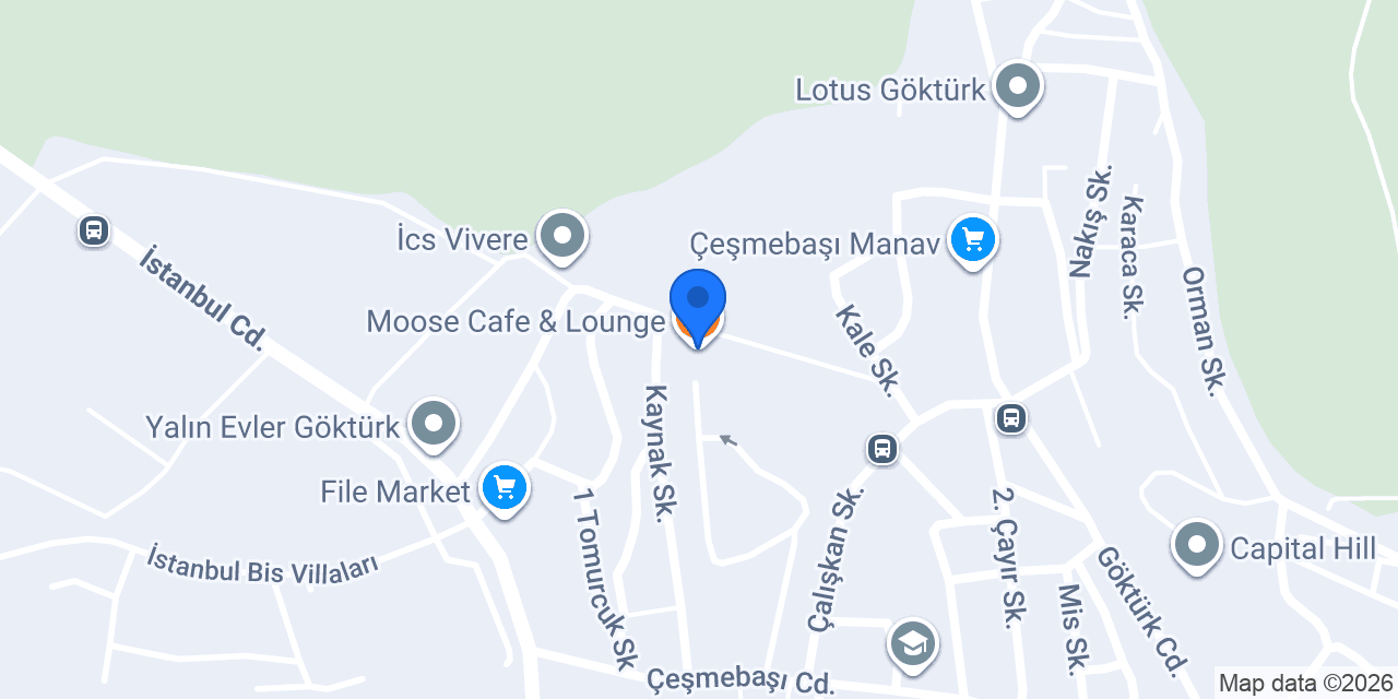 Moose Cafe & Lounge konumu