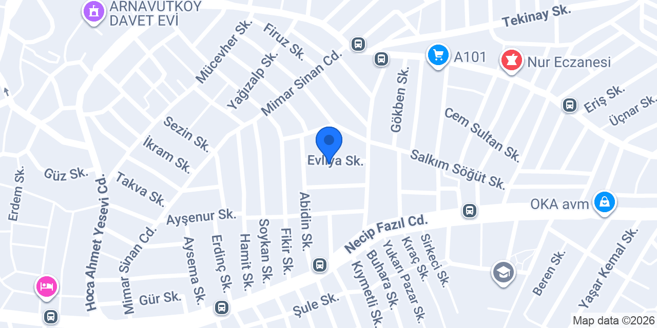 Akar Çevre Düzenleme konumu
