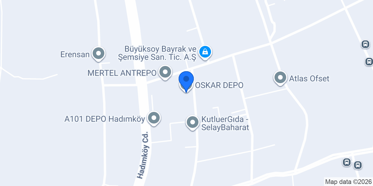 OSKAR DEPO konumu