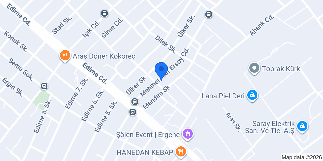 Nurallar Ekmek ve unlu mamulleri konumu