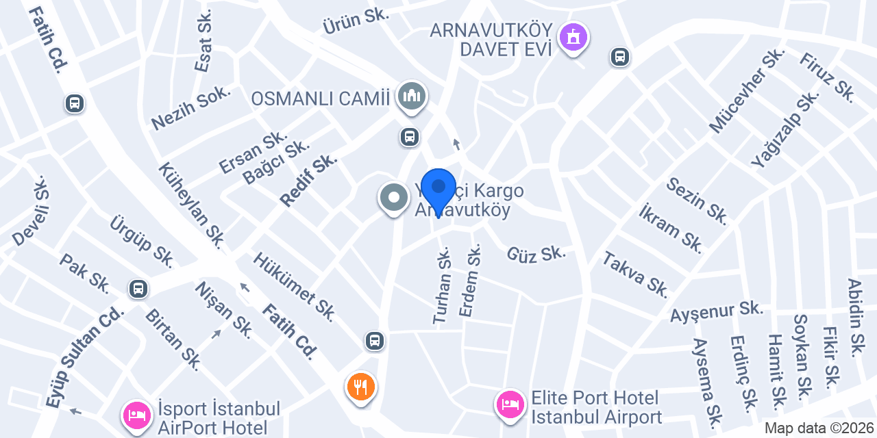 HM Bilgin Yapı konumu