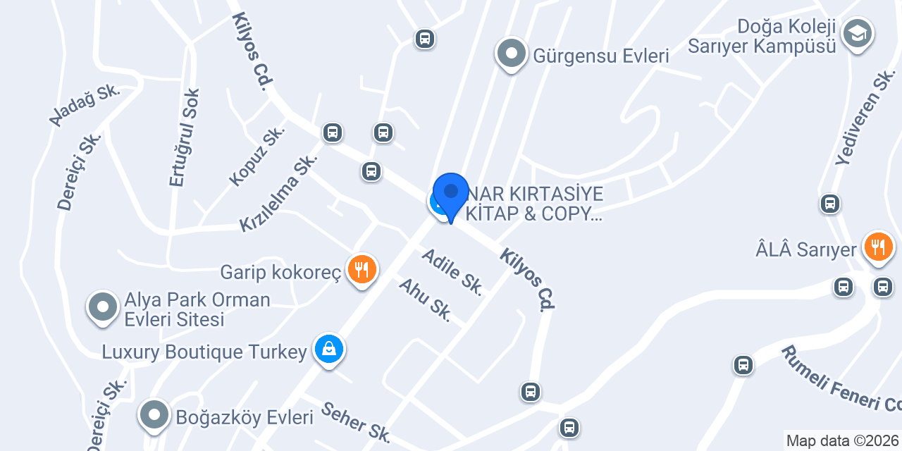 Değirmen Pastanesi konumu