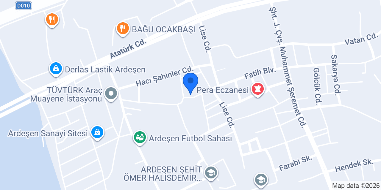 Ayder Yem ve Su Ürünleri konumu