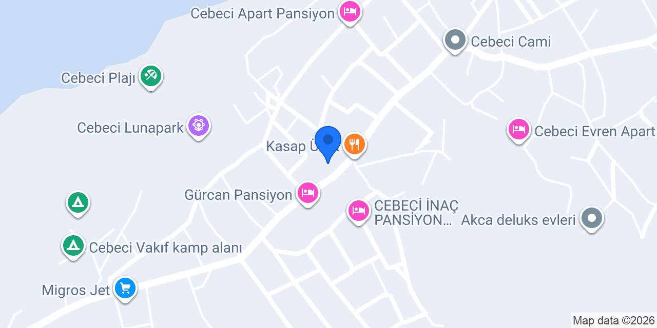 Engin Butik Otel konumu