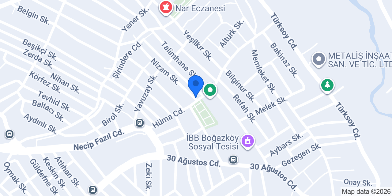 Akılküpü oyun evi - cafe konumu