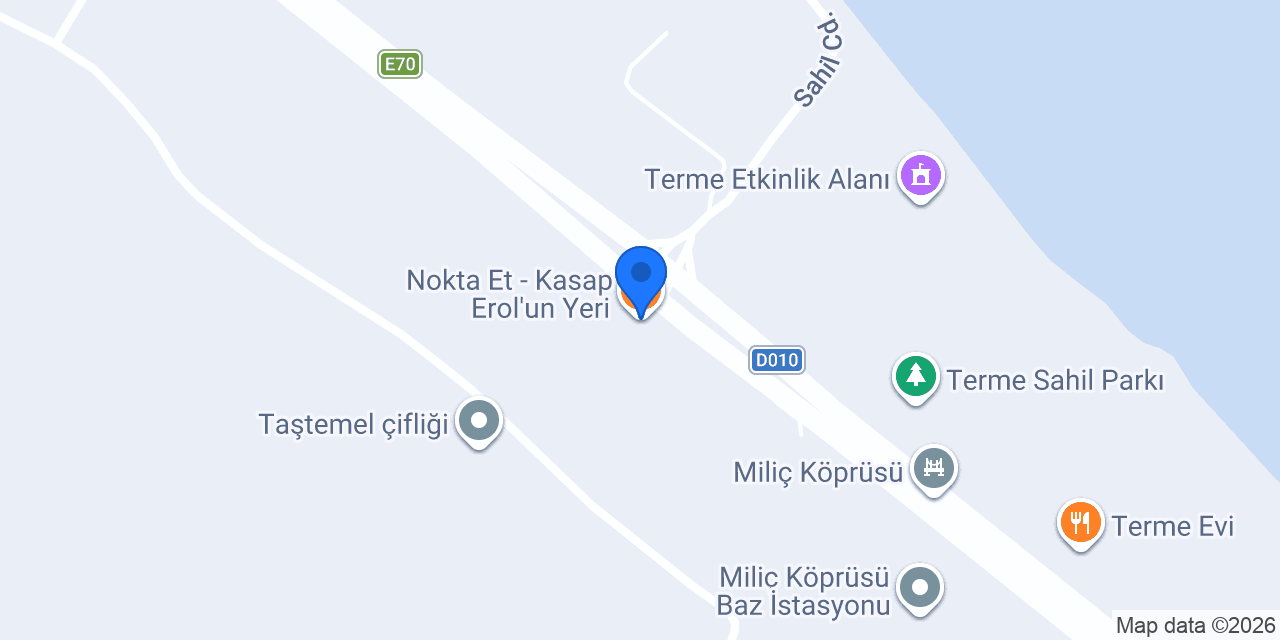 Nokta Et - Kasap Erol'un Yeri konumu
