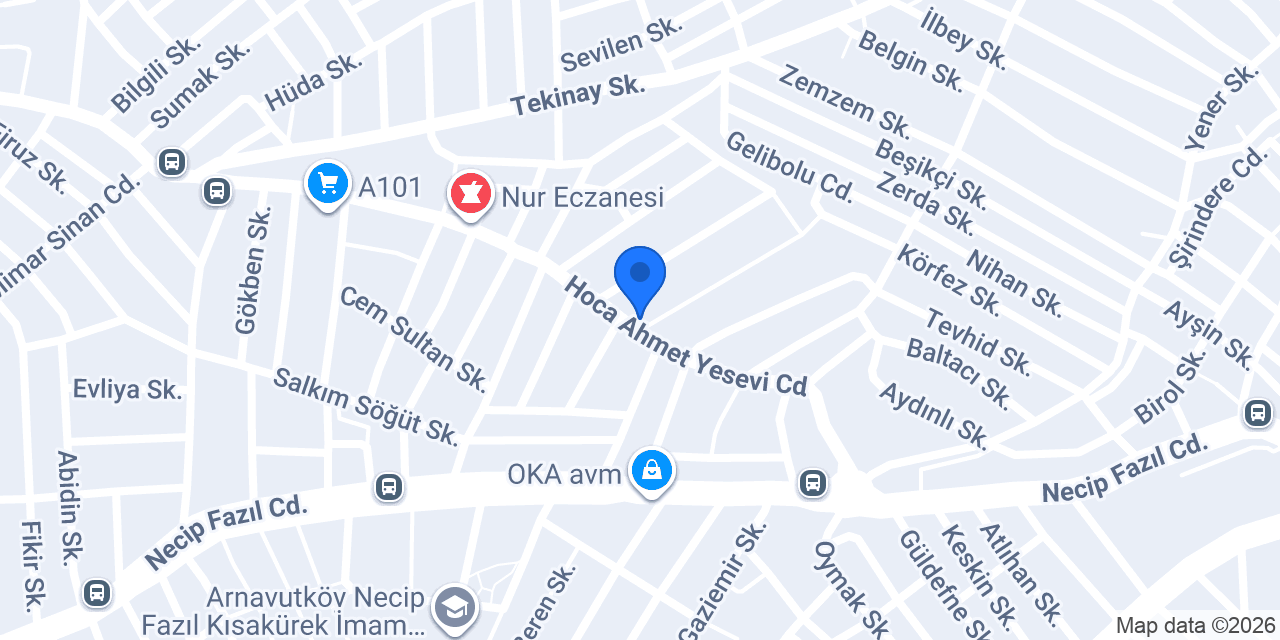 Belkız Sofrası konumu