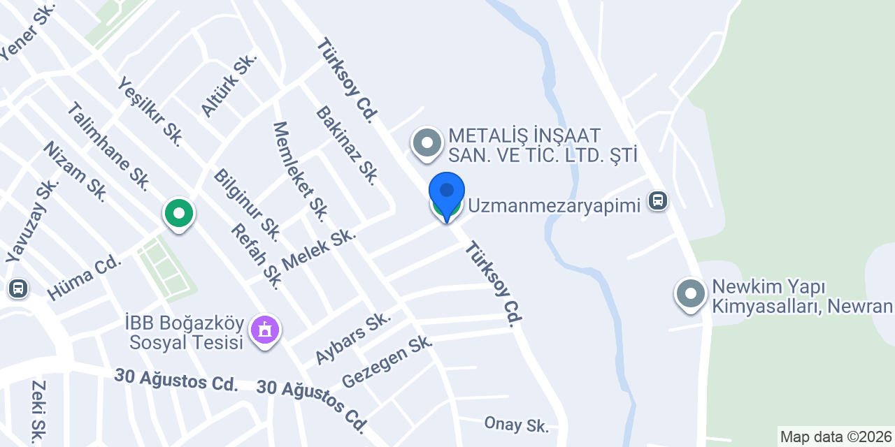 Uzmanmezaryapimi konumu