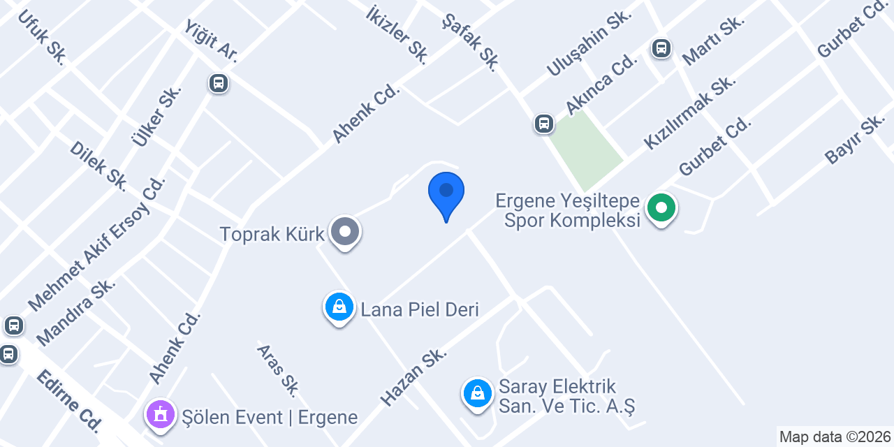 Asutek Endustriyel Kimyasallar konumu