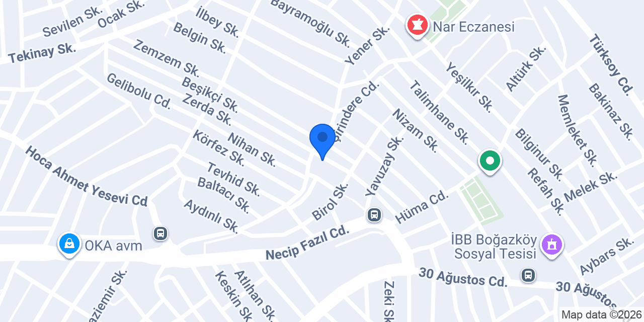 NASİP SU ARITMA konumu
