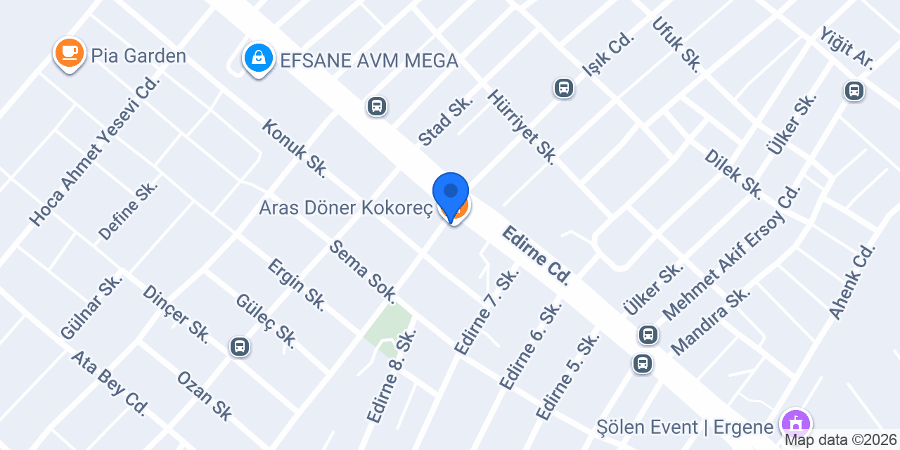 Grand Eren Otel konumu
