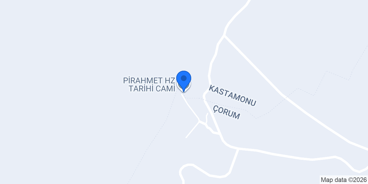 PİRAHMET HZ TARİHİ CAMİ konumu