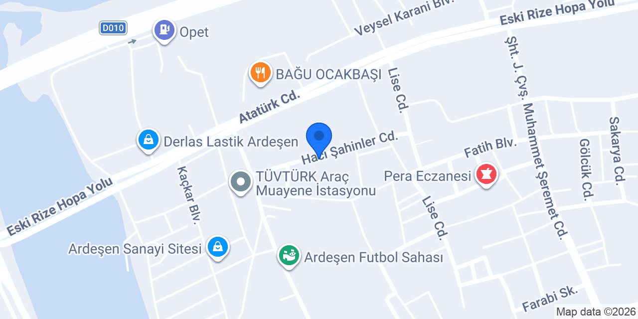 Kulaberoğlu Spot Pvc konumu