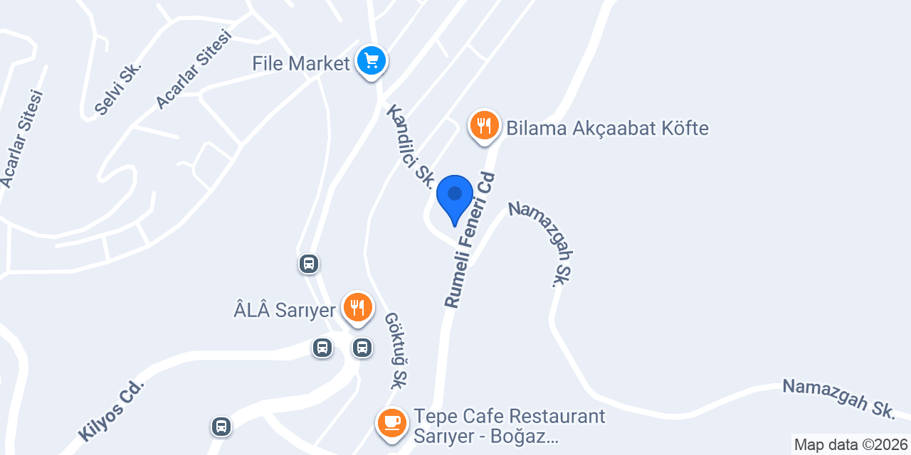 Zekeriyaköy Mangalbaşı konumu