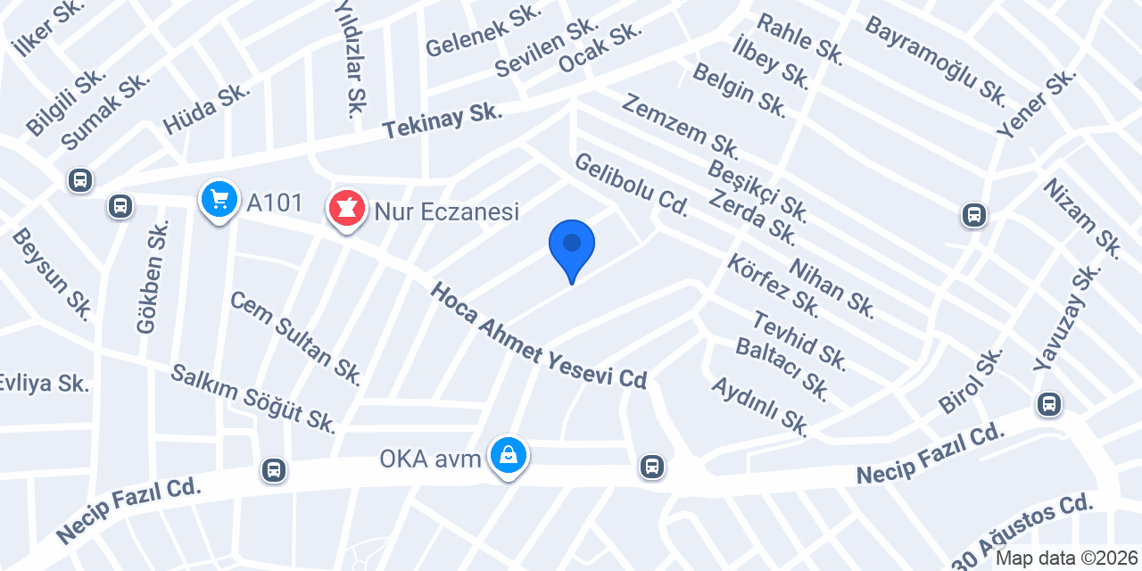 Üçnar Stadyumu konumu