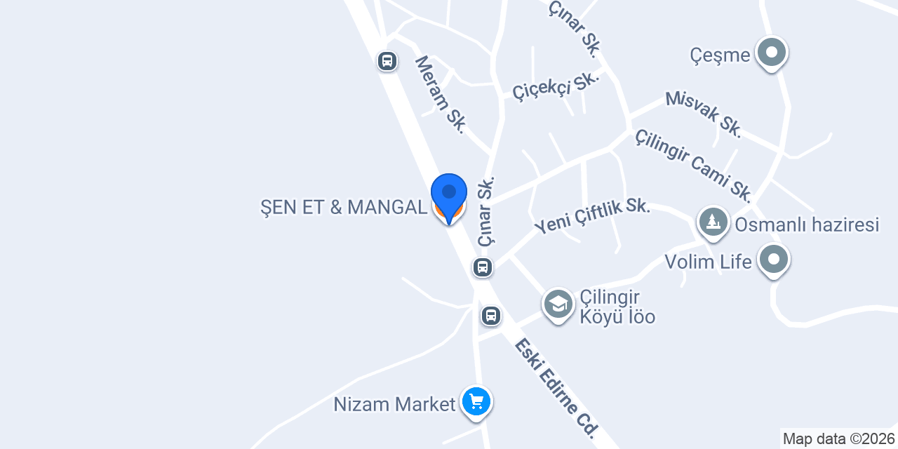 ŞEN ET & MANGAL konumu