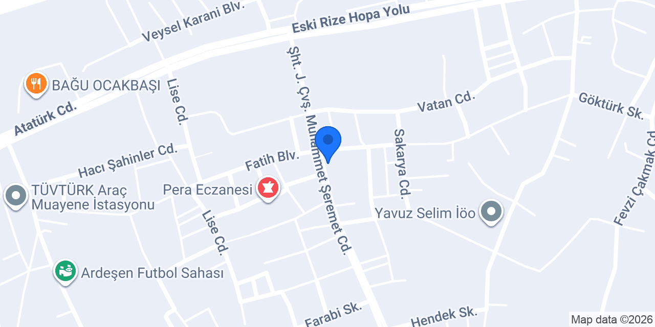 Bi’tatlı fırın konumu