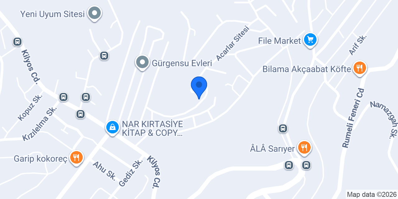 Atölye Kadraj konumu