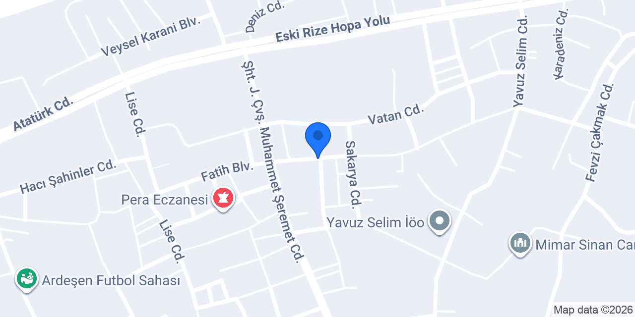 Sadık Moda Evi konumu