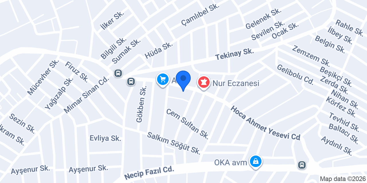 OSES ÇİĞ KÖFTE konumu