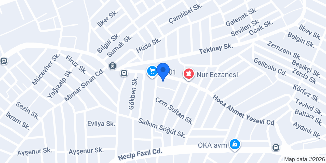 Miyase Eczanesi konumu