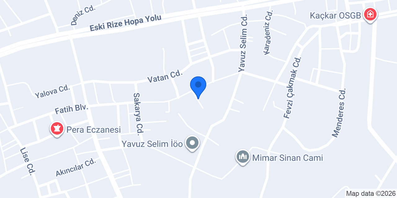 KANGURU TRANS A.Ş. konumu