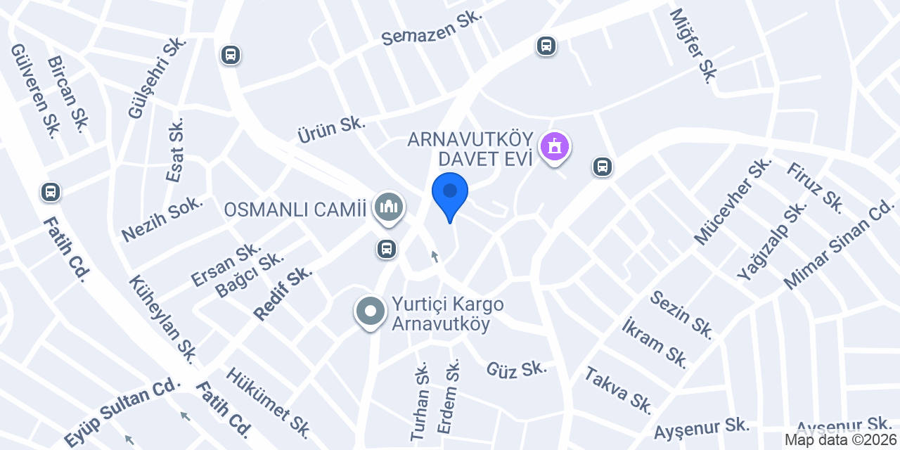 Klasik Fırın konumu